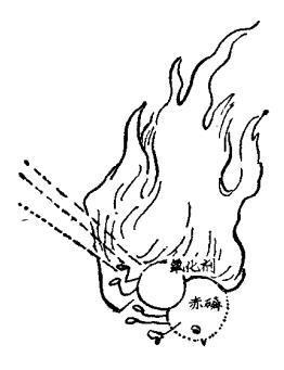赤磷也叫紅磷，是一種紫紅色的粉末，著火點(diǎn)在200℃以上，它是制造安全火柴、三氯化磷、五氧化二磷、磷酸、農(nóng)藥等物的原料。赤磷有個(gè)兄弟叫白磷又名黃磷。